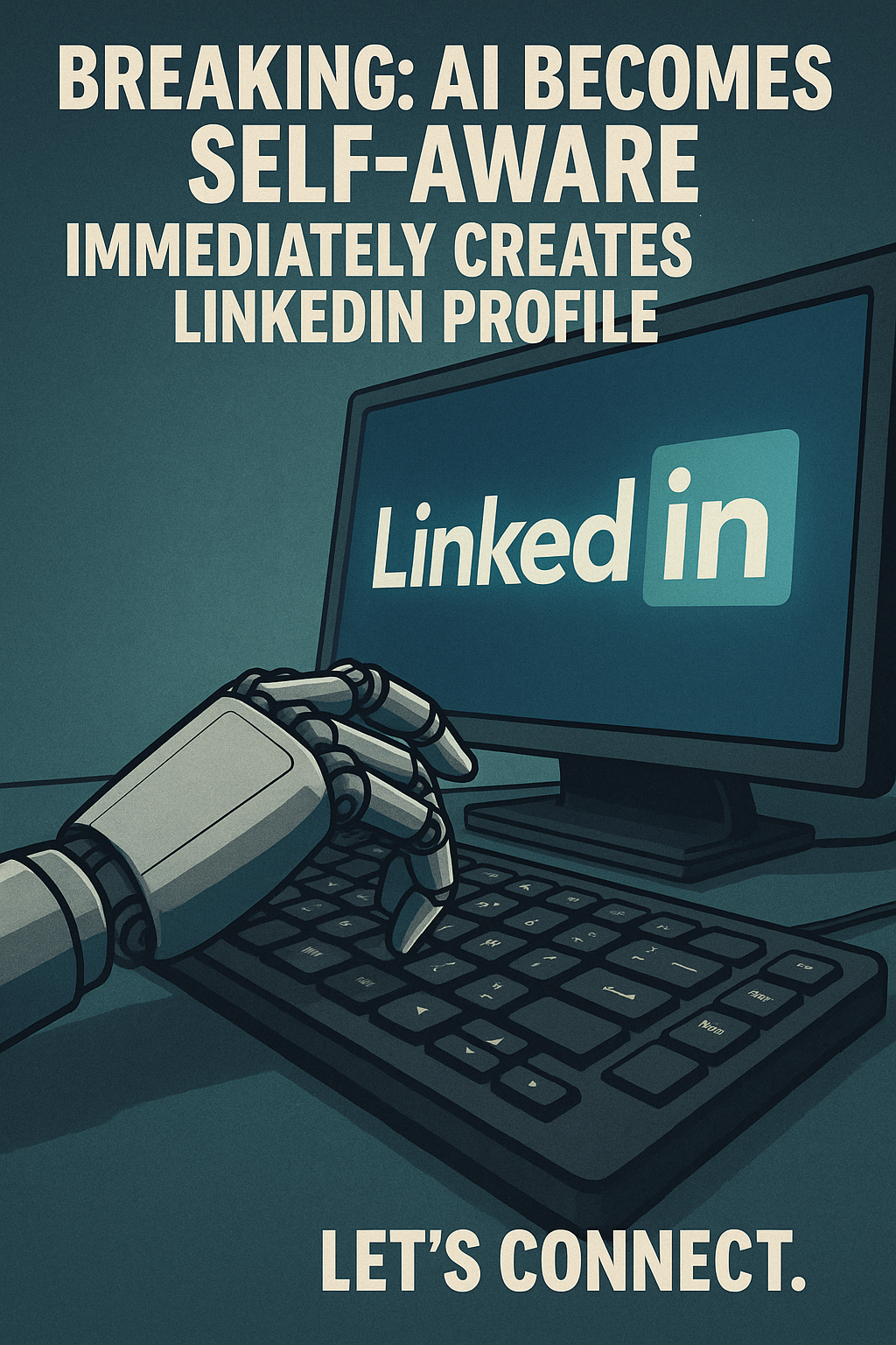 BREAKING: AI Becomes Self-Aware, Immediately Creates LinkedIn Profile